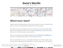 Tablet Screenshot of genesworlds.com